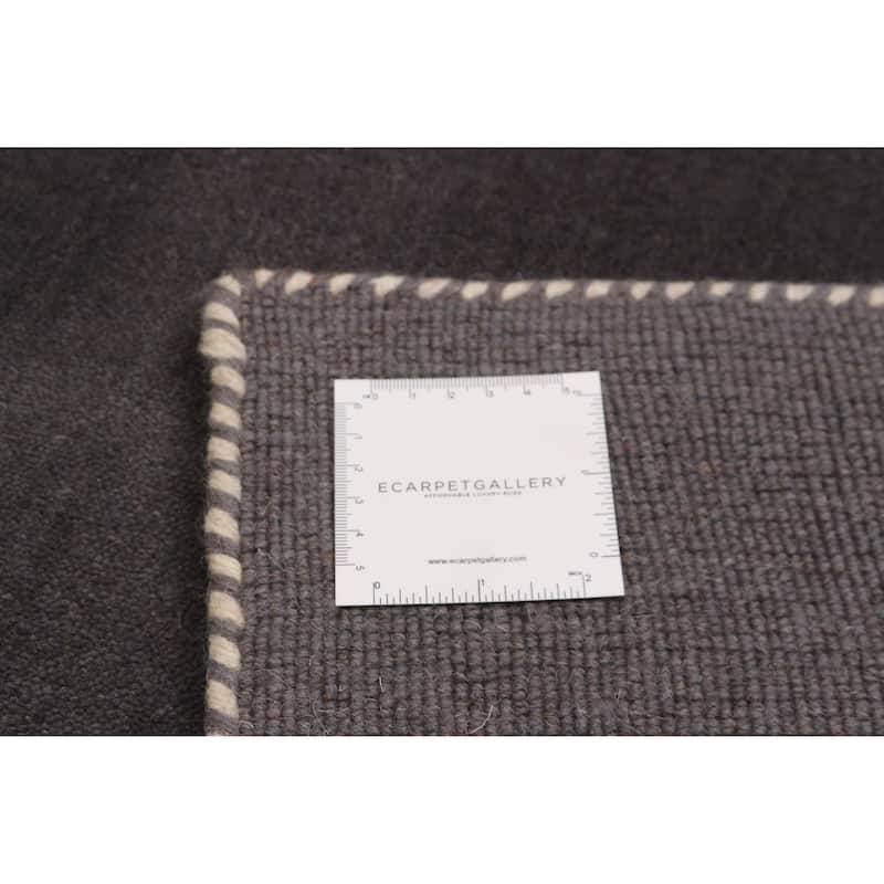 Kashkuli Gabbeh Grey Rug 6'6" x 6'3" - 6'6 x 6'3
