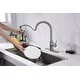 preview thumbnail 22 of 30, Ultra Faucets Euro Collection Single-Handle Kitchen Faucet With Pull-Down Spray