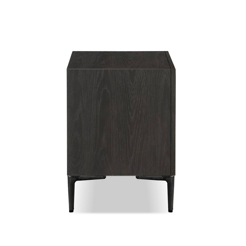 Furniture of America Fable Modern 3-Piece Solid Wood Panel Bedroom Set