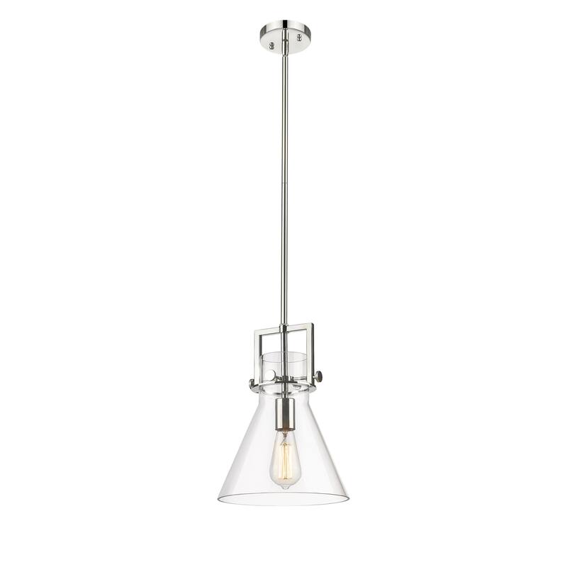 Innovations Lighting Newton Cone - 1 Light 10" Stem Hung Pendant