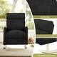 preview thumbnail 7 of 19, Set of 2 Rocking Chairs, Upholstered Nursery Glider Rocker, Recliner Armchair with Side Pocket for Living Room Bedroom