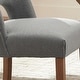 preview thumbnail 42 of 144, Wooden Dining Chairs Set of 2/4/6,Modern Fabric Upholstered Dining Room Chair Kitchen Chairs