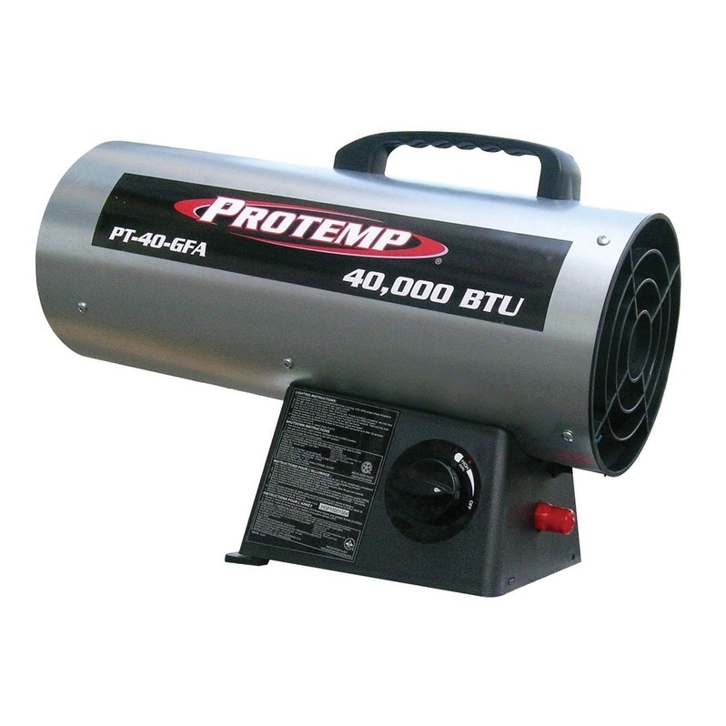 Protemp PT-40-GFA Portable Fan Forced Propane Heater, 40,000 BTU's - Bed  Bath u0026 Beyond - 13384693