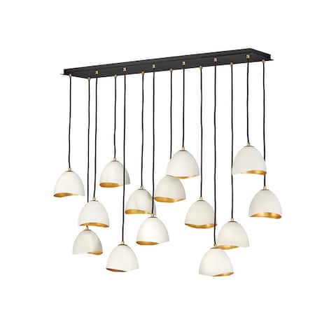 Hinkley Lighting Nula 14 Light 49" Wide Lisa McDennon Mixed Metal