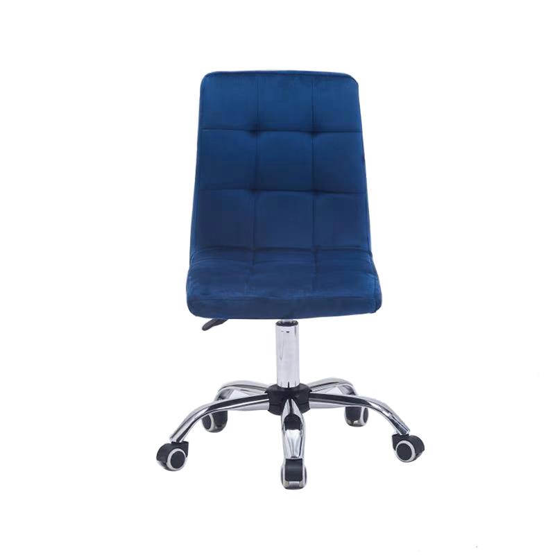 Porthos Home Palina Home Office Desk Chair, Velvet, Roller Wheels