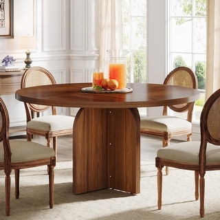 Pedestal Dining Dining Room Tables Dark Wood Kitchen And