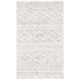SAFAVIEH Tulum Vetuta Moroccan Boho Chic Area Rug - 2' x 3' - Ivory/Grey