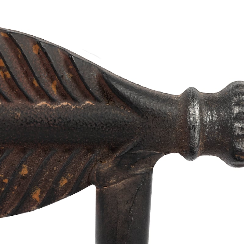 Arrow Shaped Cast Iron Bookends
