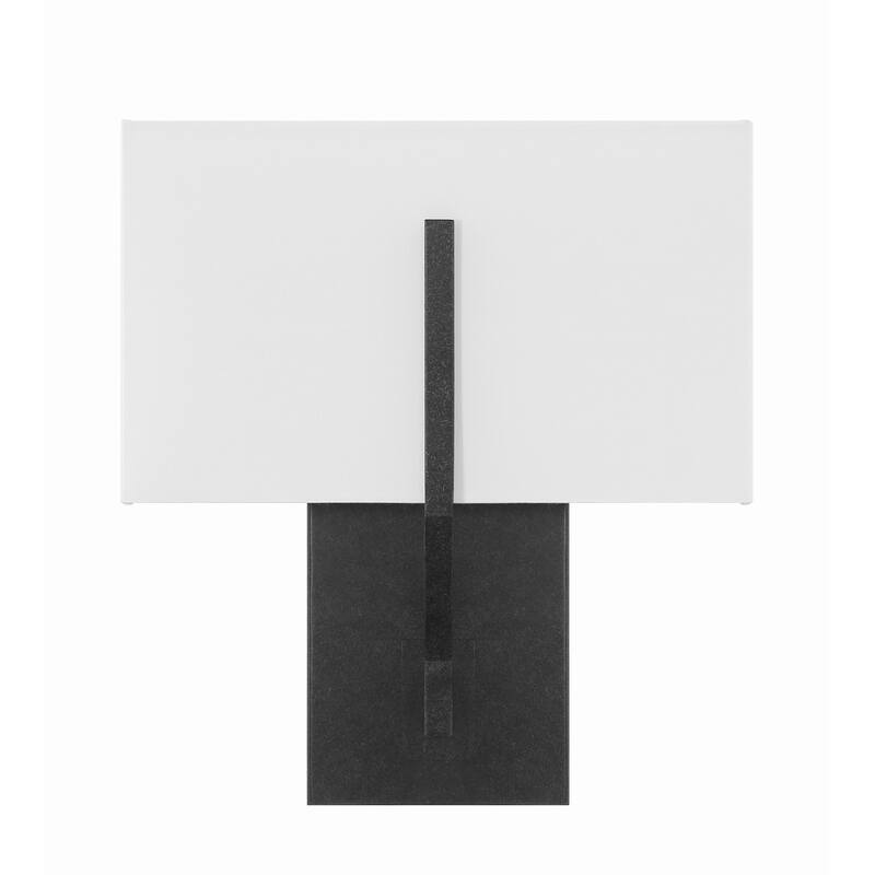 Carlyn 2 Light Black Sconce - 10"W x 11"H x 3.75"D