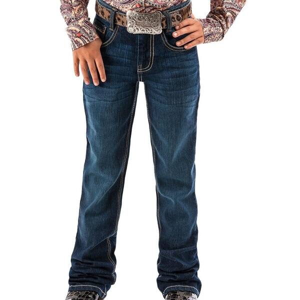 Cruel Girl Western Denim Jeans Girls Lucy Bootcut Dark Wash Overstock