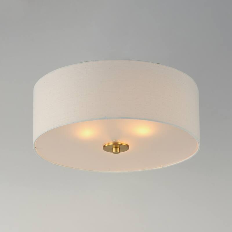 Maxim 10010OM Bongo 3 Light 18" Wide Flush Mount Drum Ceiling Fixture