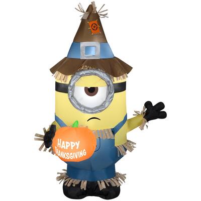 Airblown-Stuart w/ Thanksgiving Banner/Pumpkin-SM-Universal