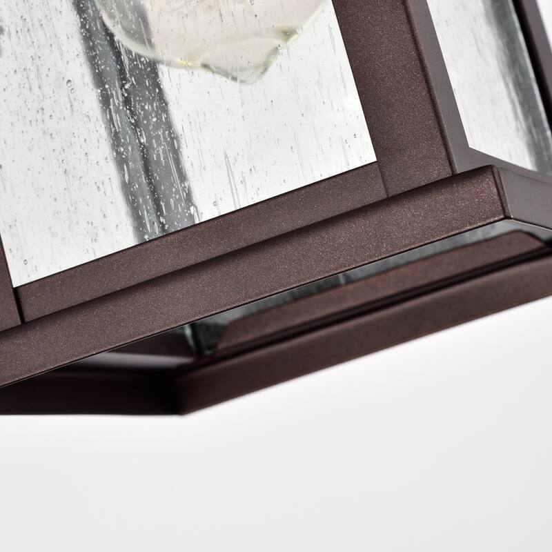 Dusk to Dawn Sensor Porch 1-Light Exteriors Wall Mount - 12.25*6*7.25