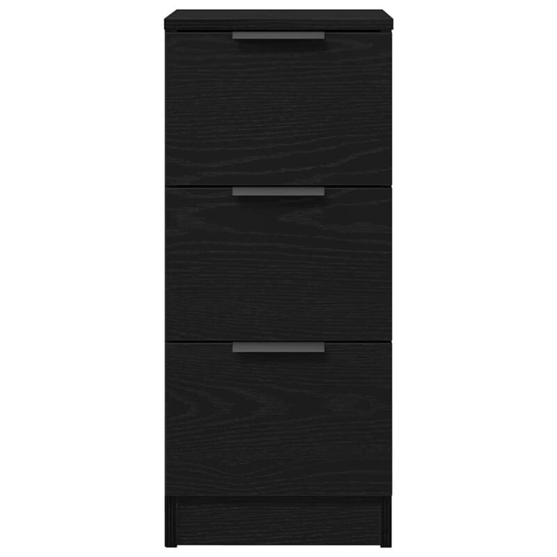 vidaXL Sideboard oak Engineered wood Sideboard Square Modern