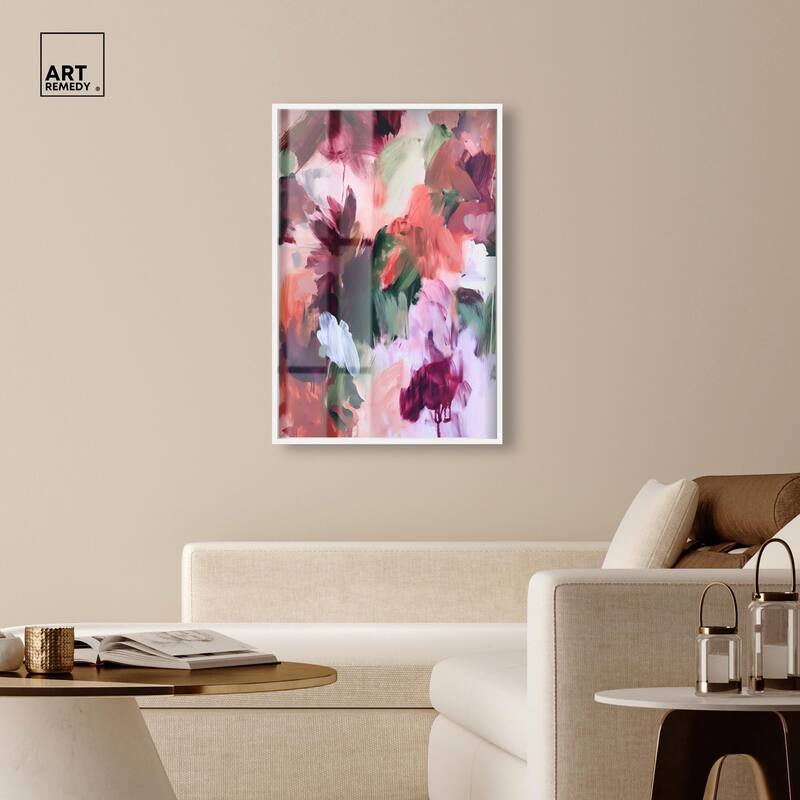 Adelas Garden II Shadowbox by Art Remedy