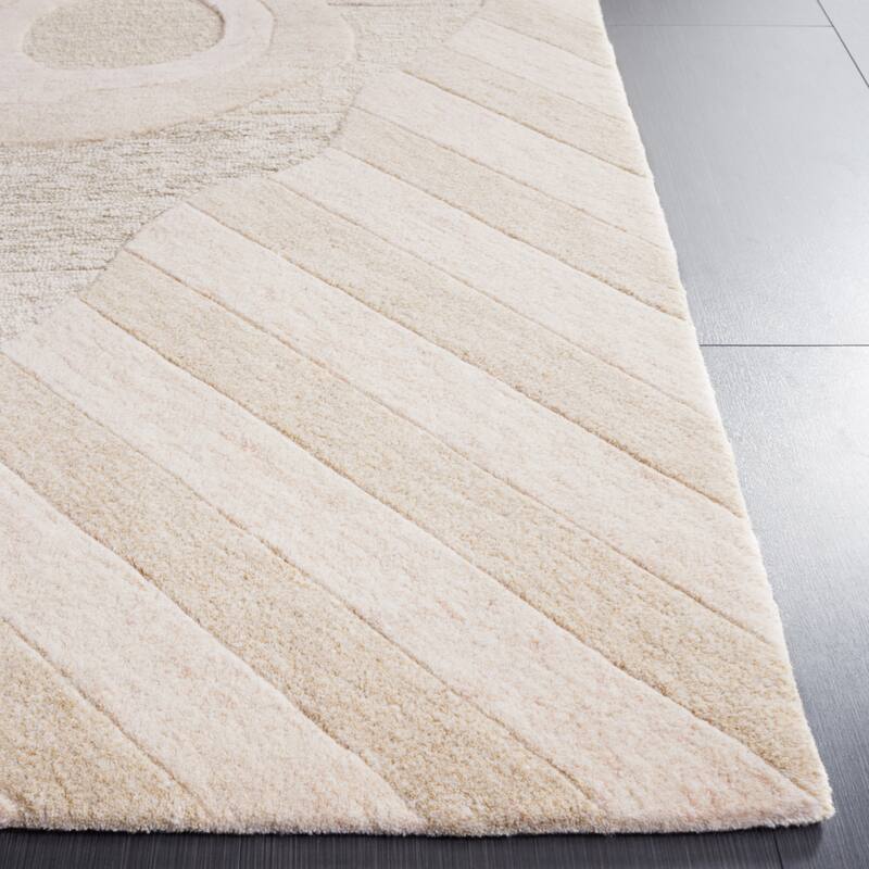SAFAVIEH Handmade Fifth Avenue Pacuta Mid-Century Modern Wool Rug