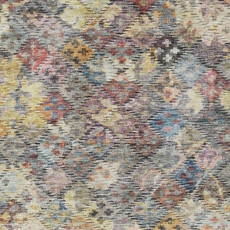 HomeRoots Floral Traditional Rectangle Outdoor Rug