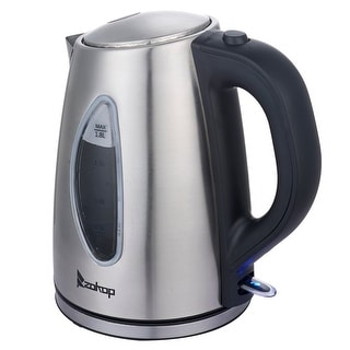 ZOKOP 2.1500W Electric Kettle with ZOKOP Electric Kettle, 1.8L Glass Water