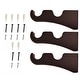 preview thumbnail 43 of 41, Mix & Match Wood Single / Double Curtain Rod Bracket