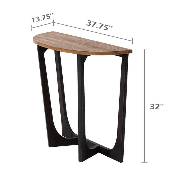 dimension image slide 0 of 4, COZAYH Rustic Farmhouse End Table, French Country Accent Coffee Table for Family, Small Spaces