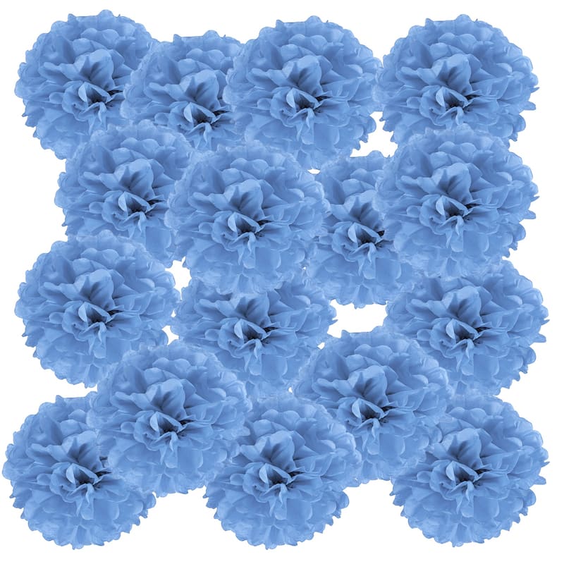 20Pcs Tissue Pom Poms Paper Flowers Ball Party Wedding Decor