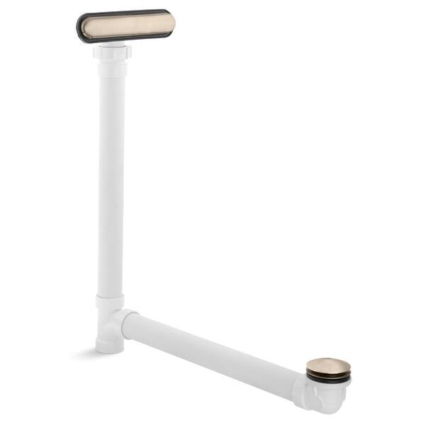 Kohler K 7272 Clearflo 1 1 2 Tub Drain Kit With Overflow Overstock 18621183 Replacement tub drain parts for kohler including linkage, drain plugs, face plates and flanges. kohler k 7272 clearflo 1 1 2 tub drain