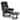MCombo Swivel Recliner with Ottoman, Vibration Massage Lumbar Pillow