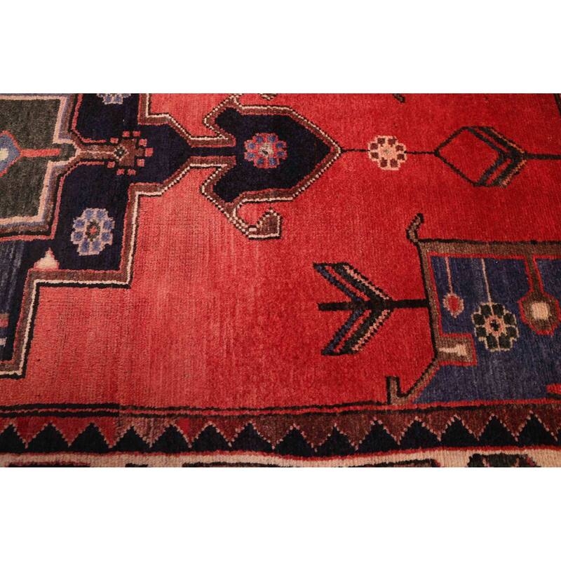 ECARPETGALLERY Hand-knotted Konya Anatolian Red Wool Rug - 3'2 x 9'9