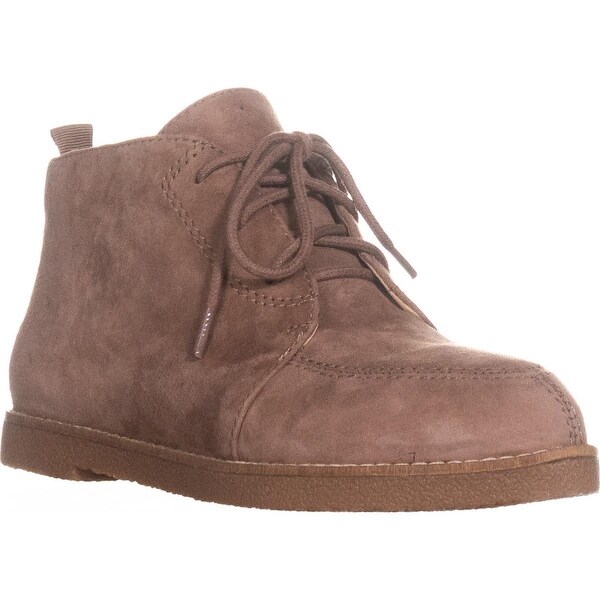 suede lace up booties flat