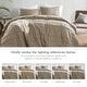 preview thumbnail 137 of 146, Chelsea Square Evans Pinch Pleated Soft Washed Boho Comforter Set