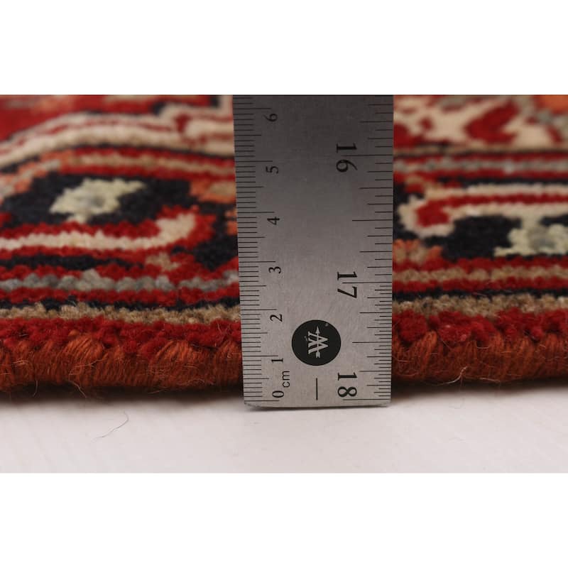 ECARPETGALLERY Hand-knotted Serapi Heritage Red Wool Rug - 2'5 x 19'5