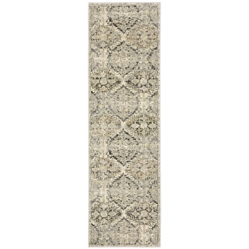 Vista Home Freya Vintage Trellis Area Rug - 2' 3" x 7' 6" - Runner