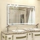 preview thumbnail 37 of 61, LED Bathroom Vanity Mirror Wall Mounted with Double Light Strip, 3-Color Dimmable, Anti-Fog, HD Tempered Glass, UL-Listed, ETL