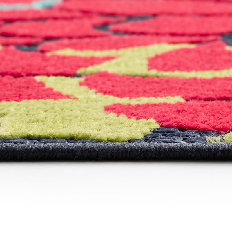 Origin Coastal Floral Indoor/Outdoor Area Rug