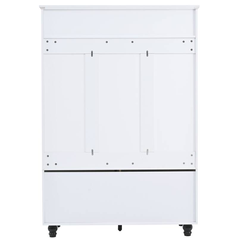 47.2'' Wide Hall Tree with Storage Bench - 47.2" D x 17.8" W x 69.1" H