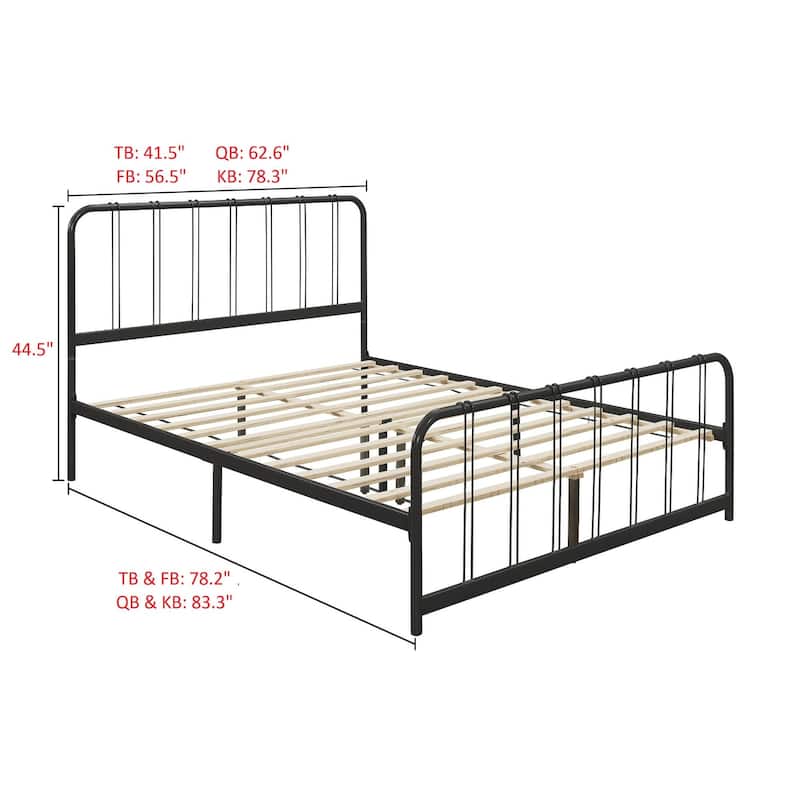 Debra Platform Bed