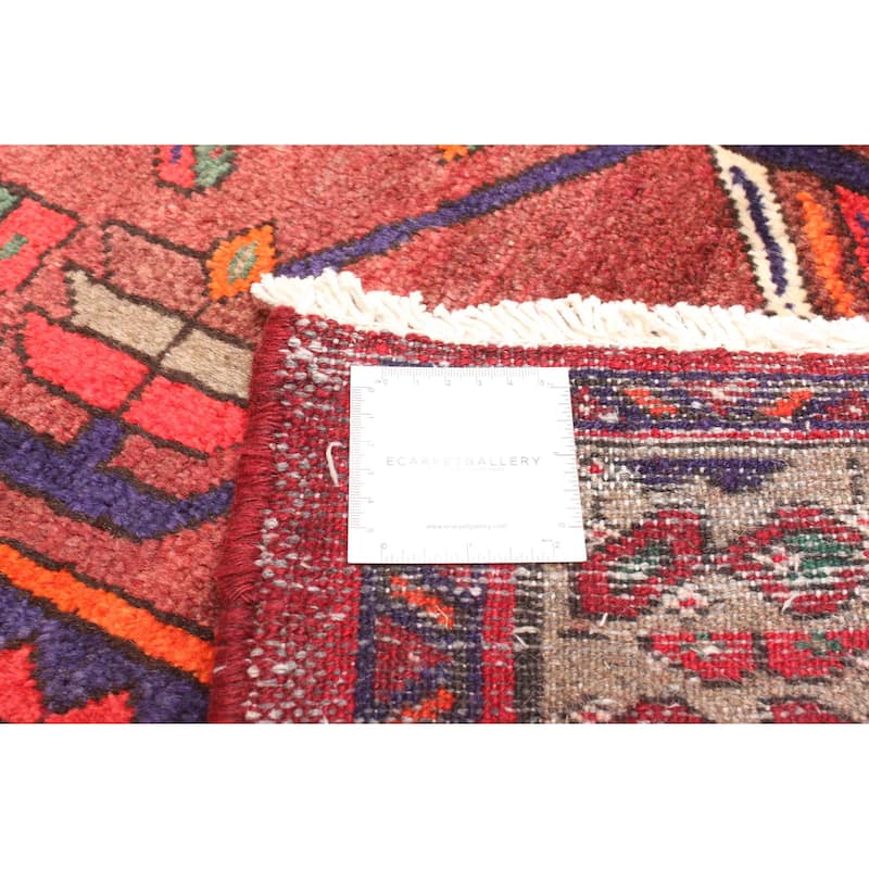 ECARPETGALLERY Hand-knotted Anadol Burgundy Wool Rug - 4'10 x 7'1