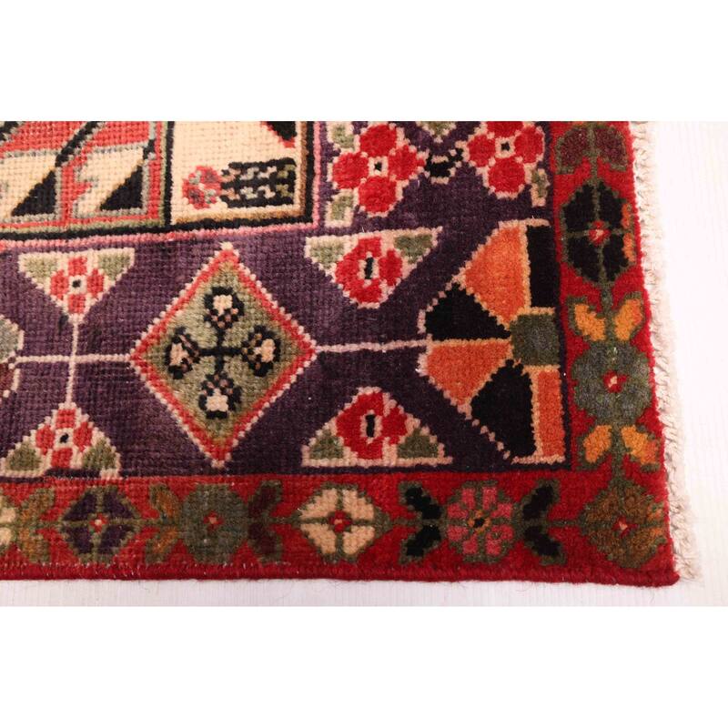 ECARPETGALLERY Hand-knotted Antalya Vintage Beige, Red Wool Rug - 6'7 x 9'8