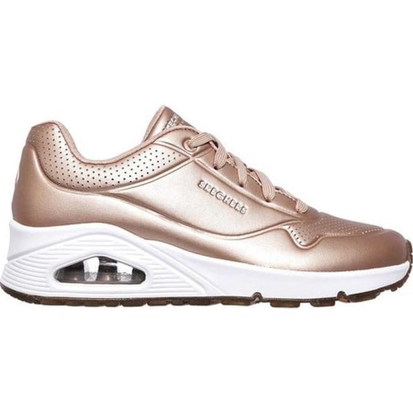 skechers rose gold shoes