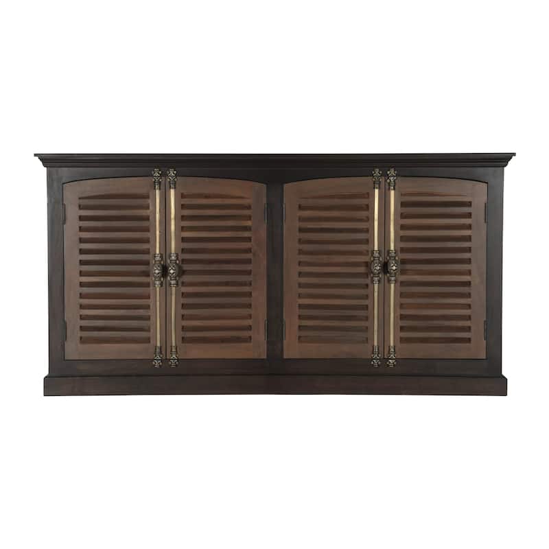 Sydney 4-door Shutter Solid Wood Sideboard
