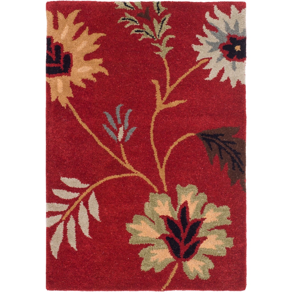 SAFAVIEH Handmade Jardin Kaliyah Country Floral Wool Rug