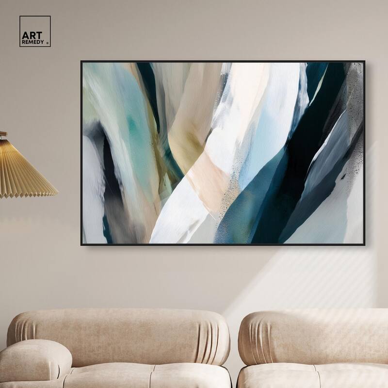 Sweeping Forms II Canvas by Art Remedy