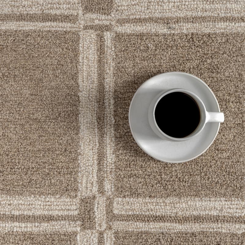 Marlowe Bordered Wool Area Rug