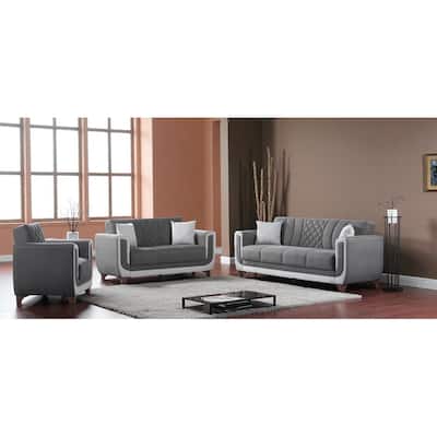 Belotti 3 Pieces Living Room Sets 1 Sofa 1 Loveseat 1 Chair