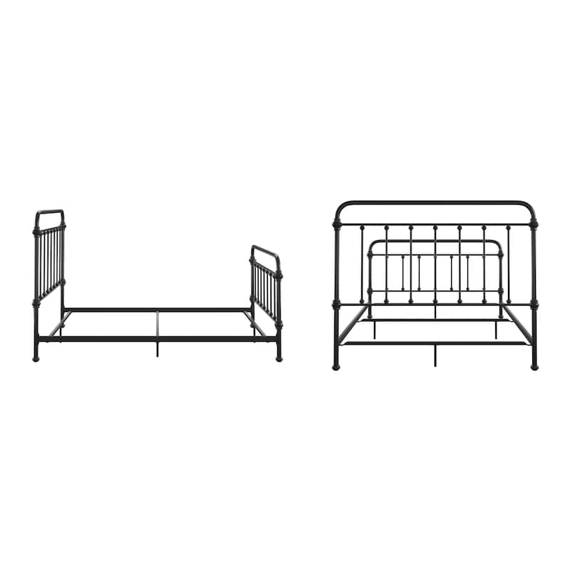 Sigulda Graceful Lines Victorian Metal Bed