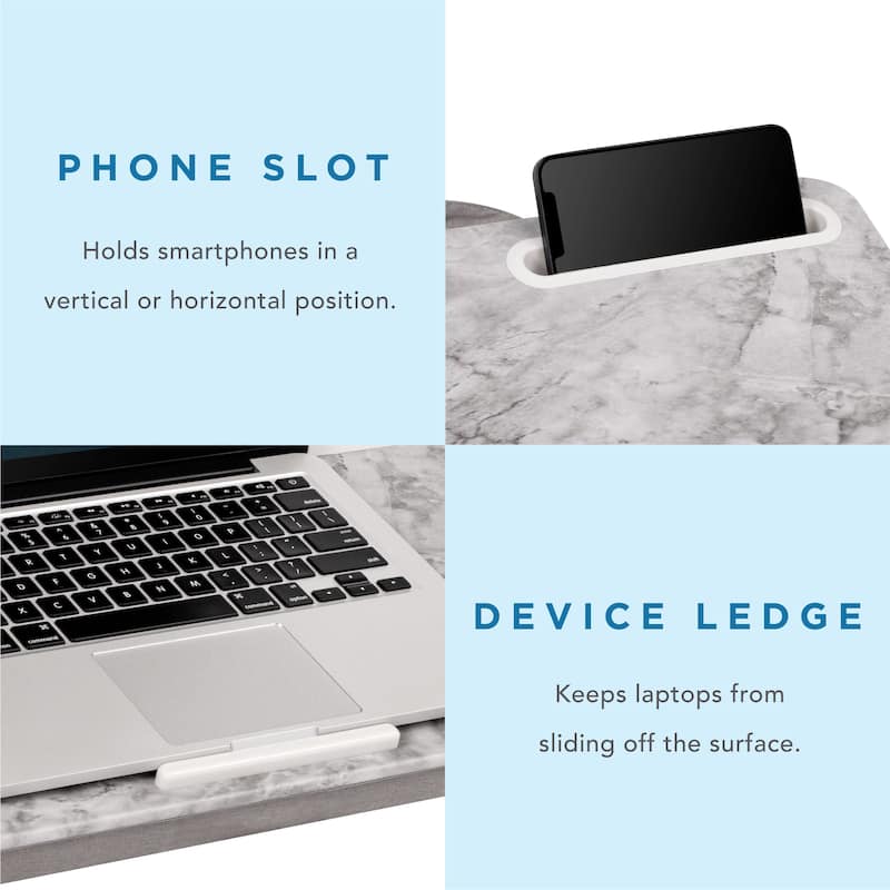 LapGear Elevation Lap Desk with phone holder