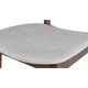 preview thumbnail 18 of 17, Set of 2 Counter Stools Open Back Medium Dark Wood Cushion Tall Chairs For Restaurant Bar Home