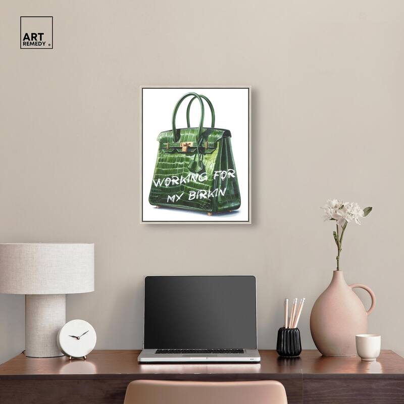 Doll Memories - Greeny Dream Canvas by Art Remedy