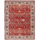 preview thumbnail 19 of 19, Lauren Ralph Lauren Ines Traditional Oriental Rug Fringe 9' x 12' - Red/Beige - Rectangle