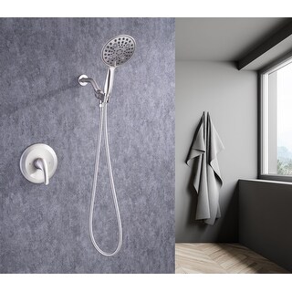 Delta Faucet 5-Spray In2ition 2-in-1 Dual Hand Held Shower Head With Hose, H2Okinetic Handheld - View #8